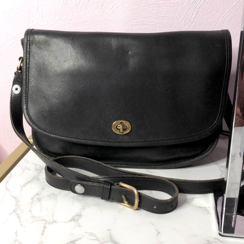 Vintage Coach Crossbody Bag